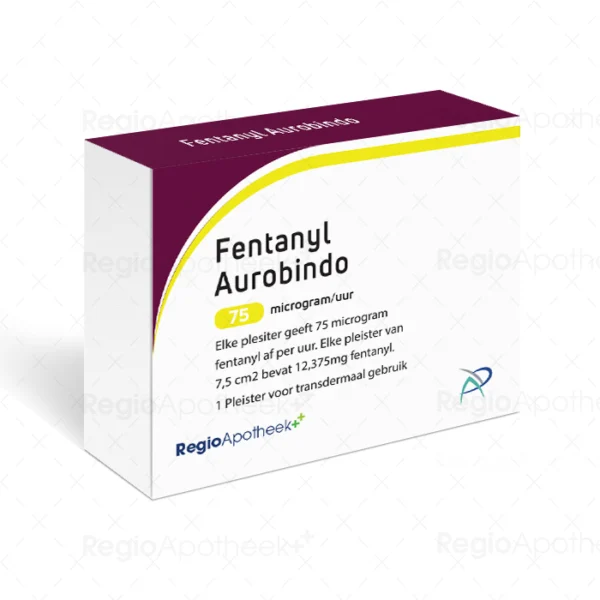 Fentanyl Aurobindo 75microgram/uur Pleister